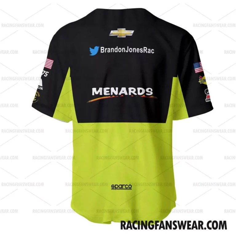 Nascar store - Loyal fans of Brandon Jones's Unisex Baseball Jerseys,Kid Baseball Jerseys,Youth Baseball Jerseys:vintage nascar racing suit,uniform,apparel,shirts,merch,hoodie,jackets,shorts,sweatshirt,outfits,clothes