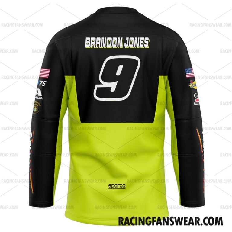 Nascar store - Loyal fans of Brandon Jones's Unisex Baseball Jerseys,Kid Baseball Jerseys,Youth Baseball Jerseys,Men's Hockey Jerseys,WoMen's Hockey Jerseys,Youth's Hockey Jerseys:vintage nascar racing suit,uniform,apparel,shirts,merch,hoodie,jackets,shorts,sweatshirt,outfits,clothes