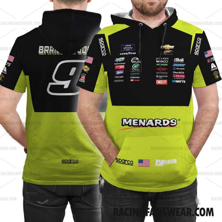 Nascar store - Loyal fans of Brandon Jones's Bomber Jacket,Unisex Thick Coat,Unisex Sleeveless Hoodie,Unisex Hooded T-Shirt,Kid Sleeveless Hoodie,Kid Hooded T-Shirts,Kid Thick Coat:vintage nascar racing suit,uniform,apparel,shirts,merch,hoodie,jackets,shorts,sweatshirt,outfits,clothes