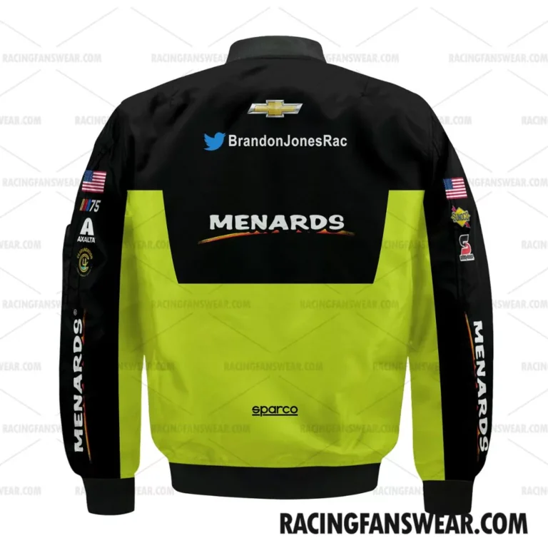 Nascar store - Loyal fans of Brandon Jones's Bomber Jacket,Unisex Thick Coat,Kid Thick Coat:vintage nascar racing suit,uniform,apparel,shirts,merch,hoodie,jackets,shorts,sweatshirt,outfits,clothes