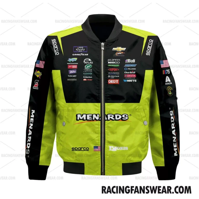 Nascar store - Loyal fans of Brandon Jones's Bomber Jacket,Unisex Thick Coat,Kid Thick Coat:vintage nascar racing suit,uniform,apparel,shirts,merch,hoodie,jackets,shorts,sweatshirt,outfits,clothes