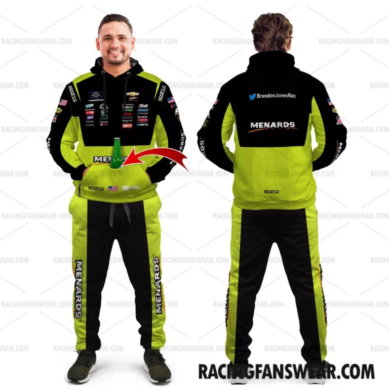 Nascar store - Loyal fans of Brandon Jones's Combo Unisex Pop Top Hoodie + Unisex Long Pants,Unisex Pop Top Hoodie,Unisex Long Pants:vintage nascar racing suit,uniform,apparel,shirts,merch,hoodie,jackets,shorts,sweatshirt,outfits,clothes