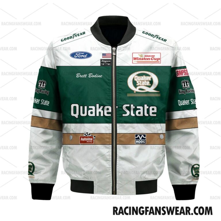 Nascar store - Loyal fans of Brett Bodine's Bomber Jacket,Unisex Thick Coat,Kid Thick Coat:vintage nascar racing suit,uniform,apparel,shirts,merch,hoodie,jackets,shorts,sweatshirt,outfits,clothes