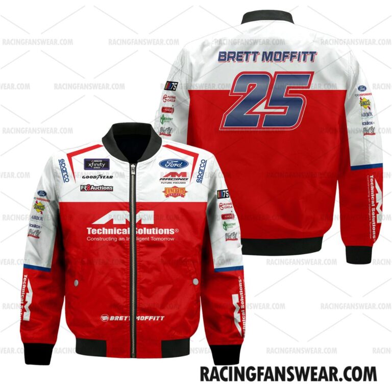 Nascar store - Loyal fans of Brett Moffit's Bomber Jacket,Unisex Thick Coat,Unisex Sleeveless Hoodie,Unisex Hooded T-Shirt,Kid Sleeveless Hoodie,Kid Hooded T-Shirts,Kid Thick Coat:vintage nascar racing suit,uniform,apparel,shirts,merch,hoodie,jackets,shorts,sweatshirt,outfits,clothes