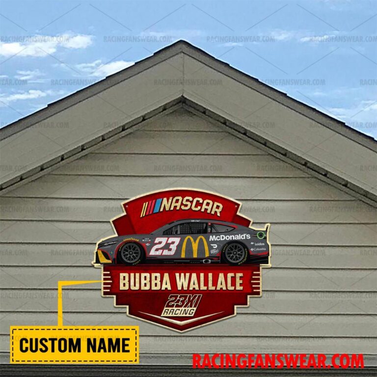 Nascar store - Loyal fans of Bubba Wallace's Cut Metal Signs:vintage nascar racing suit,uniform,apparel,shirts,merch,hoodie,jackets,shorts,sweatshirt,outfits,clothes