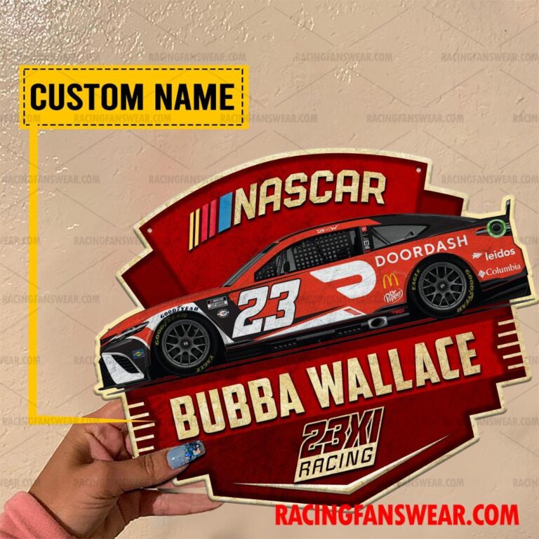 Nascar store - Loyal fans of Bubba Wallace's Cut Metal Signs:vintage nascar racing suit,uniform,apparel,shirts,merch,hoodie,jackets,shorts,sweatshirt,outfits,clothes