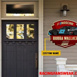 Nascar store - Loyal fans of Bubba Wallace's Cut Metal Signs:vintage nascar racing suit,uniform,apparel,shirts,merch,hoodie,jackets,shorts,sweatshirt,outfits,clothes