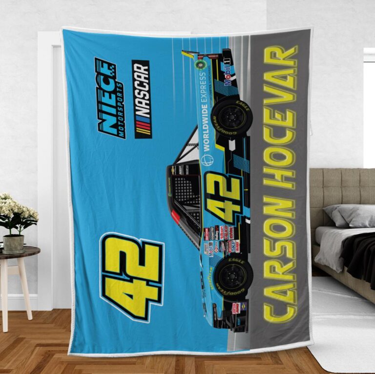 Nascar store - Loyal fans of Carson Hocevar's Rug,Doormat,Blanket Microfiber Fleece,Blanket Premium Sherpa,House Flag:vintage nascar racing suit,uniform,apparel,shirts,merch,hoodie,jackets,shorts,sweatshirt,outfits,clothes