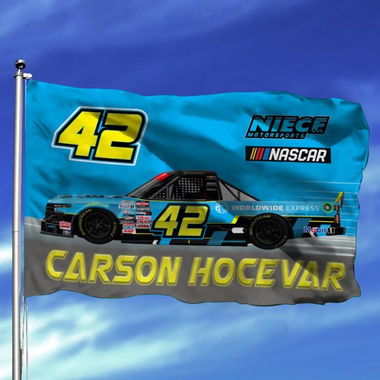 Nascar store - Loyal fans of Carson Hocevar's Rug,Doormat,Blanket Microfiber Fleece,Blanket Premium Sherpa,House Flag:vintage nascar racing suit,uniform,apparel,shirts,merch,hoodie,jackets,shorts,sweatshirt,outfits,clothes