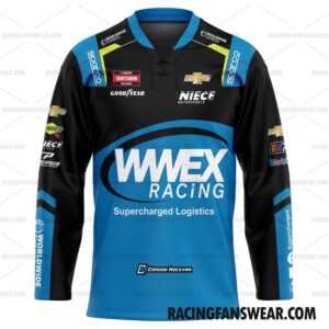 Nascar store - Loyal fans of Carson Hocevar's Unisex Baseball Jerseys,Kid Baseball Jerseys,Youth Baseball Jerseys,Men's Hockey Jerseys,WoMen's Hockey Jerseys,Youth's Hockey Jerseys:vintage nascar racing suit,uniform,apparel,shirts,merch,hoodie,jackets,shorts,sweatshirt,outfits,clothes