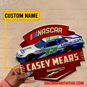 Nascar store - Loyal fans of Casey Mears's Cut Metal Signs:vintage nascar racing suit,uniform,apparel,shirts,merch,hoodie,jackets,shorts,sweatshirt,outfits,clothes