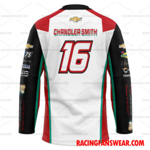 Chandler Smith Nascar 2023 Racing Uniform Apparel Clothes Baseball Jersey Hockey Jersey 4 Nascar store - Loyal fans of Chandler Smith's Unisex Baseball Jerseys,Kid Baseball Jerseys,Youth Baseball Jerseys,Men's Hockey Jerseys,WoMen's Hockey Jerseys,Youth's Hockey Jerseys:vintage nascar racing suit,uniform,apparel,shirts,merch,hoodie,jackets,shorts,sweatshirt,outfits,clothes