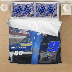 Chase Elliott Nascar Racing Custom Name and Number Bedding Duvet Cover + 1|2 Pillow Cases 2 Nascar store - Loyal fans of Chase Elliott's Bedding Duvet Cover + 1/2 Pillow Cases:vintage nascar racing suit,uniform,apparel,shirts,merch,hoodie,jackets,shorts,sweatshirt,outfits,clothes