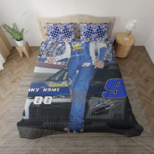 Chase Elliott Nascar Racing Custom Name and Number Bedding Duvet Cover + 1|2 Pillow Cases 5 Nascar store - Loyal fans of Chase Elliott's Bedding Duvet Cover + 1/2 Pillow Cases:vintage nascar racing suit,uniform,apparel,shirts,merch,hoodie,jackets,shorts,sweatshirt,outfits,clothes