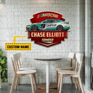 Nascar store - Loyal fans of Chase Elliott's Cut Metal Signs:vintage nascar racing suit,uniform,apparel,shirts,merch,hoodie,jackets,shorts,sweatshirt,outfits,clothes