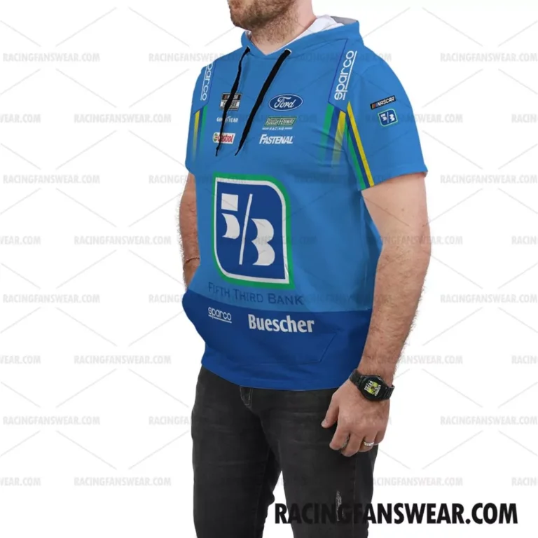 Nascar store - Loyal fans of Chris Buescher's Unisex Sleeveless Hoodie,Unisex Hooded T-Shirt,Kid Sleeveless Hoodie,Kid Hooded T-Shirts:vintage nascar racing suit,uniform,apparel,shirts,merch,hoodie,jackets,shorts,sweatshirt,outfits,clothes