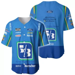 Nascar store - Loyal fans of Chris Buescher's Unisex Baseball Jerseys,Kid Baseball Jerseys,Youth Baseball Jerseys:vintage nascar racing suit,uniform,apparel,shirts,merch,hoodie,jackets,shorts,sweatshirt,outfits,clothes