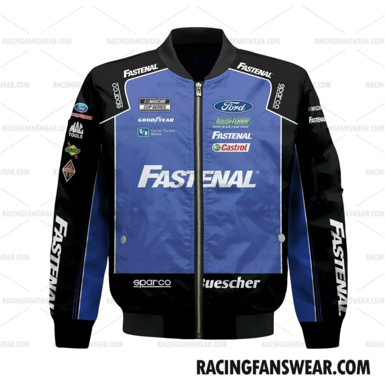 Nascar store - Loyal fans of Chris Buescher's Bomber Jacket,Unisex Thick Coat,Kid Thick Coat:vintage nascar racing suit,uniform,apparel,shirts,merch,hoodie,jackets,shorts,sweatshirt,outfits,clothes