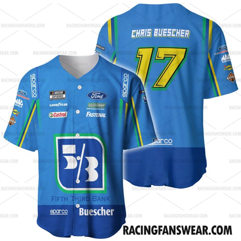 Nascar store - Loyal fans of Chris Buescher's Unisex Baseball Jerseys,Kid Baseball Jerseys,Youth Baseball Jerseys,Men's Hockey Jerseys,WoMen's Hockey Jerseys,Youth's Hockey Jerseys:vintage nascar racing suit,uniform,apparel,shirts,merch,hoodie,jackets,shorts,sweatshirt,outfits,clothes