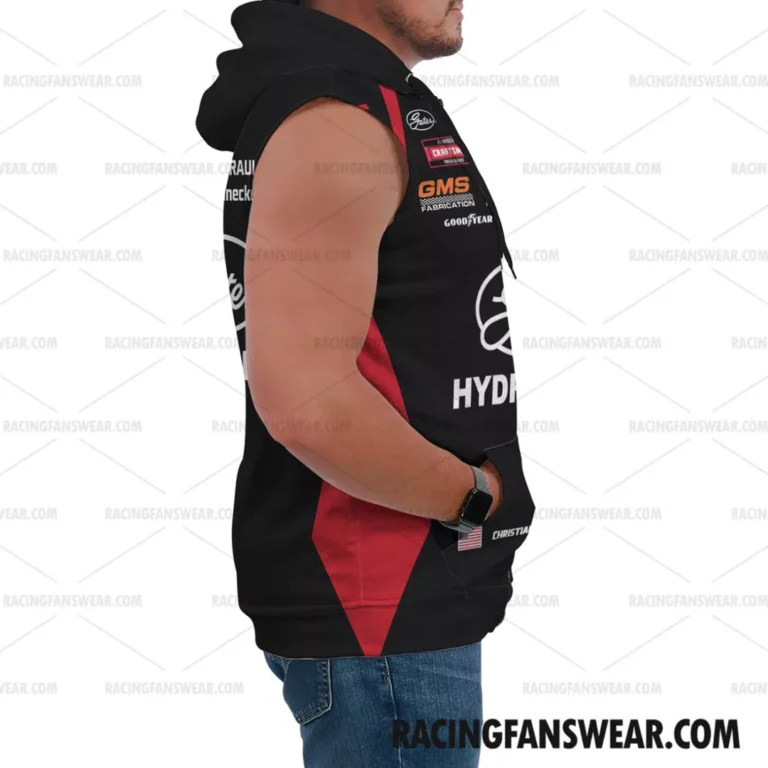 Nascar store - Loyal fans of Christian Eckes's Unisex Sleeveless Hoodie,Unisex Hooded T-Shirt,Kid Sleeveless Hoodie,Kid Hooded T-Shirts:vintage nascar racing suit,uniform,apparel,shirts,merch,hoodie,jackets,shorts,sweatshirt,outfits,clothes