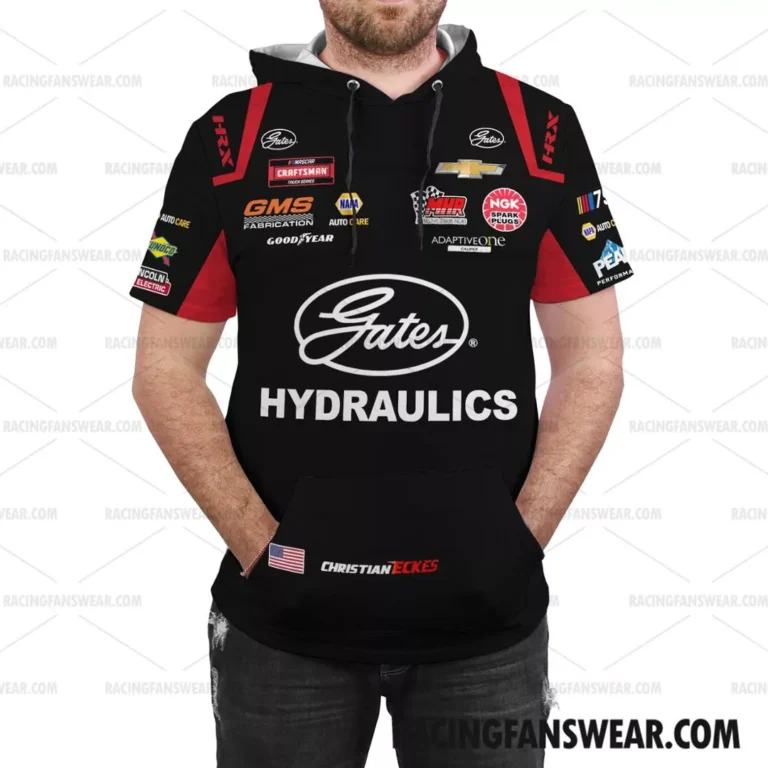 Nascar store - Loyal fans of Christian Eckes's Unisex Sleeveless Hoodie,Unisex Hooded T-Shirt,Kid Sleeveless Hoodie,Kid Hooded T-Shirts:vintage nascar racing suit,uniform,apparel,shirts,merch,hoodie,jackets,shorts,sweatshirt,outfits,clothes