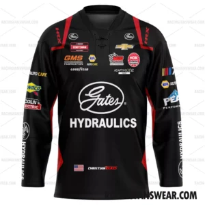 Nascar store - Loyal fans of Christian Eckes's Men's Hockey Jerseys,WoMen's Hockey Jerseys,Youth's Hockey Jerseys:vintage nascar racing suit,uniform,apparel,shirts,merch,hoodie,jackets,shorts,sweatshirt,outfits,clothes