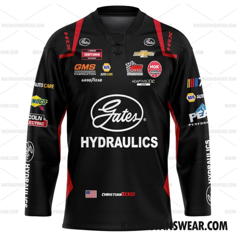 Nascar store - Loyal fans of Christian Eckes's Unisex Baseball Jerseys,Kid Baseball Jerseys,Youth Baseball Jerseys,Men's Hockey Jerseys,WoMen's Hockey Jerseys,Youth's Hockey Jerseys:vintage nascar racing suit,uniform,apparel,shirts,merch,hoodie,jackets,shorts,sweatshirt,outfits,clothes