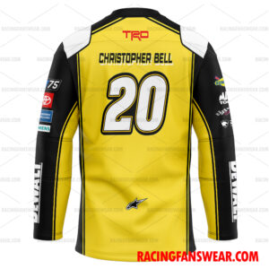 Christopher Bell Nascar 2023 Racing Uniform Apparel Clothes Baseball Jersey Hockey Jersey 4 Supercars Championship store - Loyal fans of Christopher Bell's Unisex Baseball Jerseys,Kid Baseball Jerseys,Youth Baseball Jerseys,Men's Hockey Jerseys,WoMen's Hockey Jerseys,Youth's Hockey Jerseys:vintage Supercars racing suit,uniform,apparel,shirts,merch,hoodie,jackets,shorts,sweatshirt,outfits,clothes