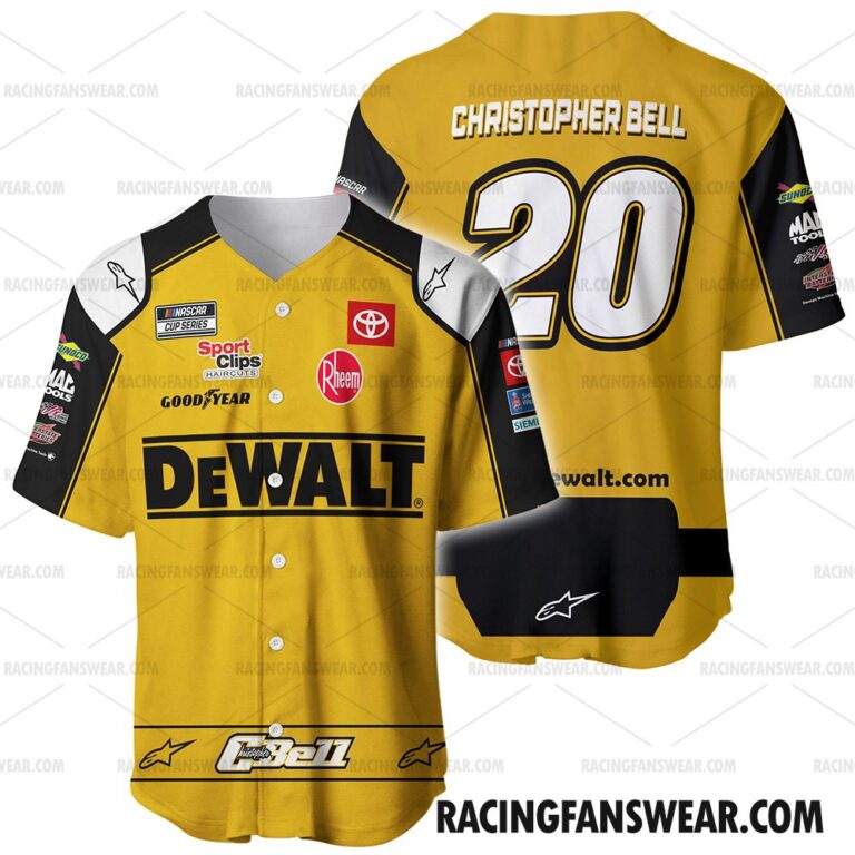 Nascar store - Loyal fans of Christopher Bell's Unisex Baseball Jerseys,Kid Baseball Jerseys,Youth Baseball Jerseys,Men's Hockey Jerseys,WoMen's Hockey Jerseys,Youth's Hockey Jerseys:vintage nascar racing suit,uniform,apparel,shirts,merch,hoodie,jackets,shorts,sweatshirt,outfits,clothes