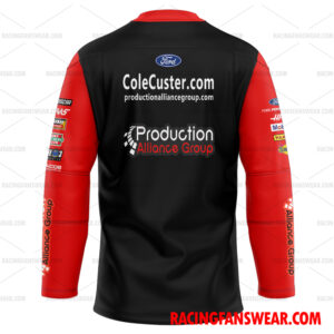 Cole Custer Nascar 2022 Racing Uniform Apparel Clothes Baseball Jersey Hockey Jersey 4 Nascar store - Loyal fans of Cole Custer's Unisex Baseball Jerseys,Kid Baseball Jerseys,Youth Baseball Jerseys,Men's Hockey Jerseys,WoMen's Hockey Jerseys,Youth's Hockey Jerseys:vintage nascar racing suit,uniform,apparel,shirts,merch,hoodie,jackets,shorts,sweatshirt,outfits,clothes