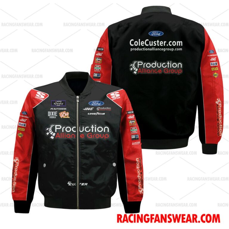 Nascar store - Loyal fans of Cole Custer's Bomber Jacket,Unisex Thick Coat,Unisex Sleeveless Hoodie,Unisex Hooded T-Shirt,Kid Sleeveless Hoodie,Kid Hooded T-Shirts,Kid Thick Coat:vintage nascar racing suit,uniform,apparel,shirts,merch,hoodie,jackets,shorts,sweatshirt,outfits,clothes