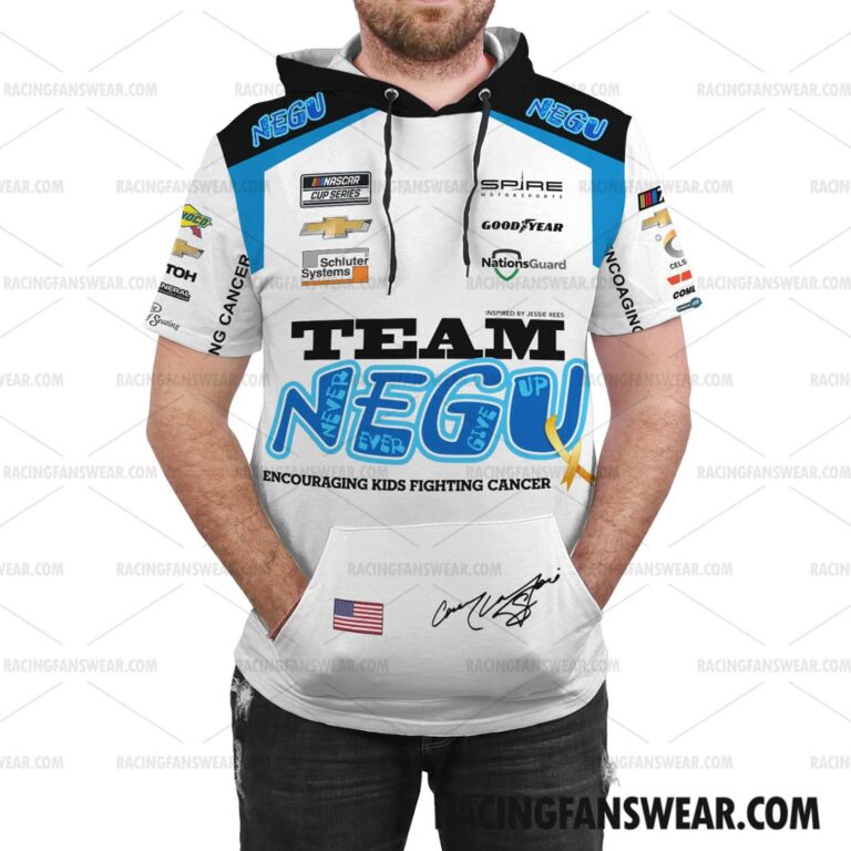 Nascar store - Loyal fans of Corey LaJoie's Unisex Sleeveless Hoodie,Unisex Hooded T-Shirt,Kid Sleeveless Hoodie,Kid Hooded T-Shirts:vintage nascar racing suit,uniform,apparel,shirts,merch,hoodie,jackets,shorts,sweatshirt,outfits,clothes