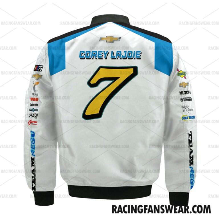 Nascar store - Loyal fans of Corey LaJoie's Bomber Jacket,Unisex Thick Coat,Unisex Sleeveless Hoodie,Unisex Hooded T-Shirt,Kid Sleeveless Hoodie,Kid Hooded T-Shirts,Kid Thick Coat:vintage nascar racing suit,uniform,apparel,shirts,merch,hoodie,jackets,shorts,sweatshirt,outfits,clothes