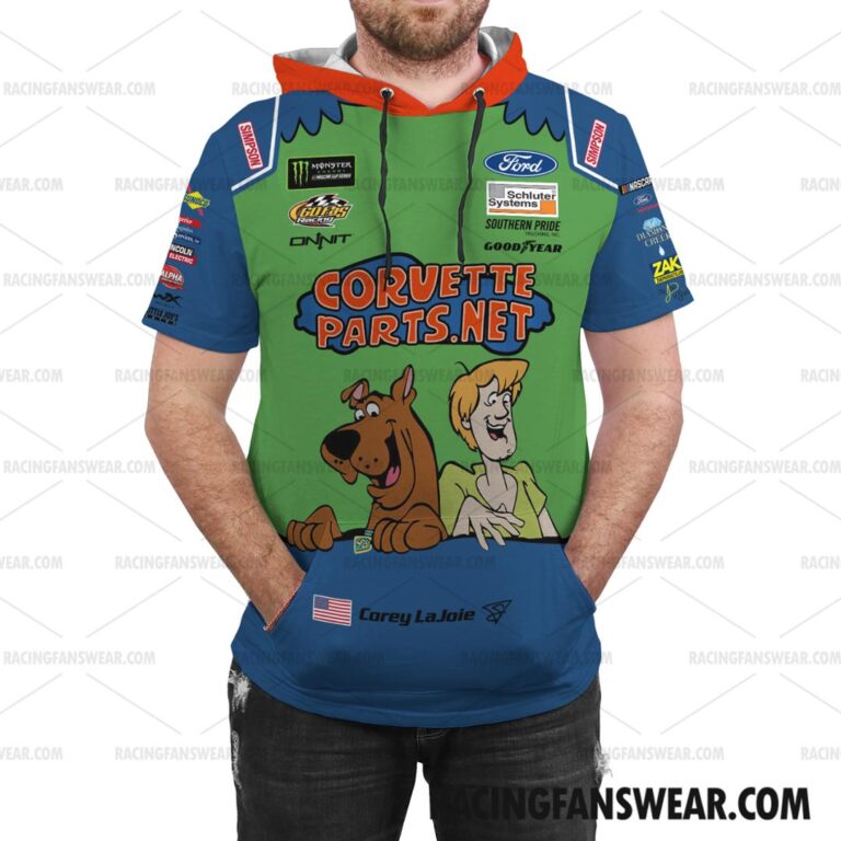 Nascar store - Loyal fans of Corey Lajoie's Bomber Jacket,Unisex Thick Coat,Unisex Sleeveless Hoodie,Unisex Hooded T-Shirt,Kid Sleeveless Hoodie,Kid Hooded T-Shirts,Kid Thick Coat:vintage nascar racing suit,uniform,apparel,shirts,merch,hoodie,jackets,shorts,sweatshirt,outfits,clothes