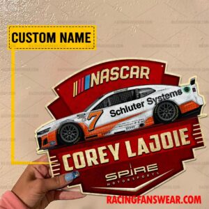 Corey Lajoie Nascar Racing Customize Name Home Cut Metal Signs 2 Nascar store - Loyal fans of Corey Lajoie's Cut Metal Signs:vintage nascar racing suit,uniform,apparel,shirts,merch,hoodie,jackets,shorts,sweatshirt,outfits,clothes