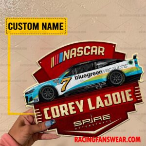 Corey Lajoie Nascar Racing Customize Name Home Cut Metal Signs 2 Nascar store - Loyal fans of Corey Lajoie's Cut Metal Signs:vintage nascar racing suit,uniform,apparel,shirts,merch,hoodie,jackets,shorts,sweatshirt,outfits,clothes