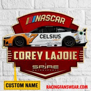Corey Lajoie Nascar Racing Customize Name Home Cut Metal Signs 4 Nascar store - Loyal fans of Corey Lajoie's Cut Metal Signs:vintage nascar racing suit,uniform,apparel,shirts,merch,hoodie,jackets,shorts,sweatshirt,outfits,clothes