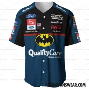 Dale Jarrett Nascar 1998 Batman Film Racing Suit Uniform Apparel Clothes Adult Kid Youth Baseball Jersey 1 Nascar store - Loyal fans of Dale Jarrett's Unisex Baseball Jerseys,Kid Baseball Jerseys,Youth Baseball Jerseys:vintage nascar racing suit,uniform,apparel,shirts,merch,hoodie,jackets,shorts,sweatshirt,outfits,clothes
