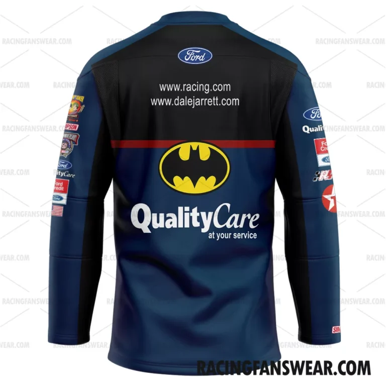 Nascar store - Loyal fans of Dale Jarrett's Men's Hockey Jerseys,WoMen's Hockey Jerseys,Youth's Hockey Jerseys:vintage nascar racing suit,uniform,apparel,shirts,merch,hoodie,jackets,shorts,sweatshirt,outfits,clothes