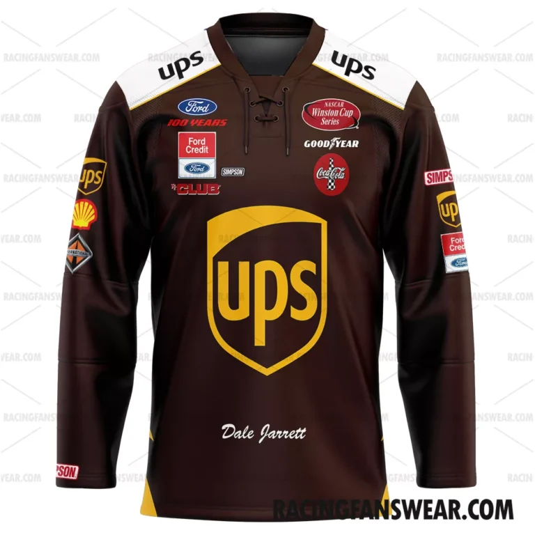 Nascar store - Loyal fans of Dale Jarrett's Men's Hockey Jerseys,WoMen's Hockey Jerseys,Youth's Hockey Jerseys:vintage nascar racing suit,uniform,apparel,shirts,merch,hoodie,jackets,shorts,sweatshirt,outfits,clothes