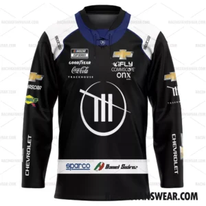 Nascar store - Loyal fans of Daniel Suarez's Men's Hockey Jerseys,WoMen's Hockey Jerseys,Youth's Hockey Jerseys:vintage nascar racing suit,uniform,apparel,shirts,merch,hoodie,jackets,shorts,sweatshirt,outfits,clothes