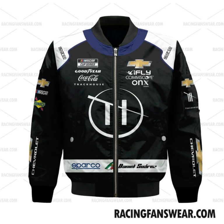 Nascar store - Loyal fans of Daniel Suarez's Bomber Jacket,Unisex Thick Coat,Unisex Sleeveless Hoodie,Unisex Hooded T-Shirt,Kid Sleeveless Hoodie,Kid Hooded T-Shirts,Kid Thick Coat:vintage nascar racing suit,uniform,apparel,shirts,merch,hoodie,jackets,shorts,sweatshirt,outfits,clothes