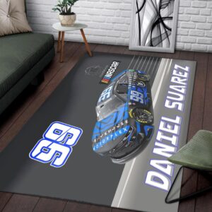 Daniel Suarez Nascar Racing 2023 Carpet Living Room Area Rugs Doormats Blanket Flag Home 1 Nascar store - Loyal fans of Daniel Suarez's Rug,Doormat,Blanket Microfiber Fleece,Blanket Premium Sherpa,House Flag:vintage nascar racing suit,uniform,apparel,shirts,merch,hoodie,jackets,shorts,sweatshirt,outfits,clothes