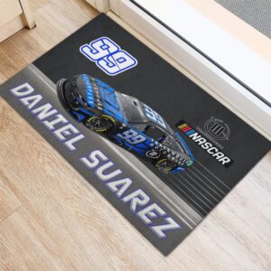 Daniel Suarez Nascar Racing 2023 Carpet Living Room Area Rugs Doormats Blanket Flag Home 5 Nascar store - Loyal fans of Daniel Suarez's Rug,Doormat,Blanket Microfiber Fleece,Blanket Premium Sherpa,House Flag:vintage nascar racing suit,uniform,apparel,shirts,merch,hoodie,jackets,shorts,sweatshirt,outfits,clothes
