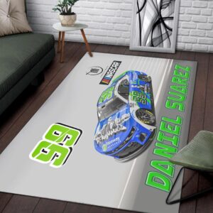 Daniel Suarez Nascar Racing 2023 Carpet Living Room Area Rugs Doormats Blanket Flag Home 1 Nascar store - Loyal fans of Daniel Suarez's Rug,Doormat,Blanket Microfiber Fleece,Blanket Premium Sherpa,House Flag:vintage nascar racing suit,uniform,apparel,shirts,merch,hoodie,jackets,shorts,sweatshirt,outfits,clothes