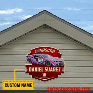 Daniel Suarez Nascar Racing Customize Name Home Cut Metal Signs 3 Nascar store - Loyal fans of Daniel Suarez's Cut Metal Signs:vintage nascar racing suit,uniform,apparel,shirts,merch,hoodie,jackets,shorts,sweatshirt,outfits,clothes