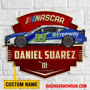 Daniel Suarez Nascar Racing Customize Name Home Cut Metal Signs 4 Nascar store - Loyal fans of Daniel Suarez's Cut Metal Signs:vintage nascar racing suit,uniform,apparel,shirts,merch,hoodie,jackets,shorts,sweatshirt,outfits,clothes
