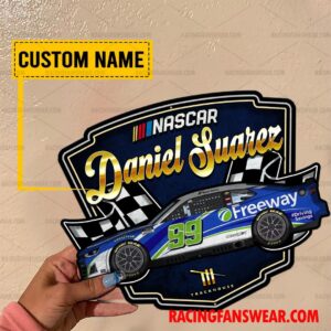 Daniel Suarez Nascar Racing Customize Name Home Cut Metal Signs 2 Nascar store - Loyal fans of Daniel Suarez's Cut Metal Signs:vintage nascar racing suit,uniform,apparel,shirts,merch,hoodie,jackets,shorts,sweatshirt,outfits,clothes
