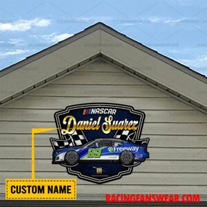 Daniel Suarez Nascar Racing Customize Name Home Cut Metal Signs 3 Nascar store - Loyal fans of Daniel Suarez's Cut Metal Signs:vintage nascar racing suit,uniform,apparel,shirts,merch,hoodie,jackets,shorts,sweatshirt,outfits,clothes