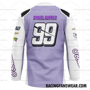 Daniel Suarez Nascar Racing Uniform Apparel Clothes Baseball Jersey Hockey Jersey 4 Nascar store - Loyal fans of Daniel Suarez's Unisex Baseball Jerseys,Kid Baseball Jerseys,Youth Baseball Jerseys,Men's Hockey Jerseys,WoMen's Hockey Jerseys,Youth's Hockey Jerseys:vintage nascar racing suit,uniform,apparel,shirts,merch,hoodie,jackets,shorts,sweatshirt,outfits,clothes